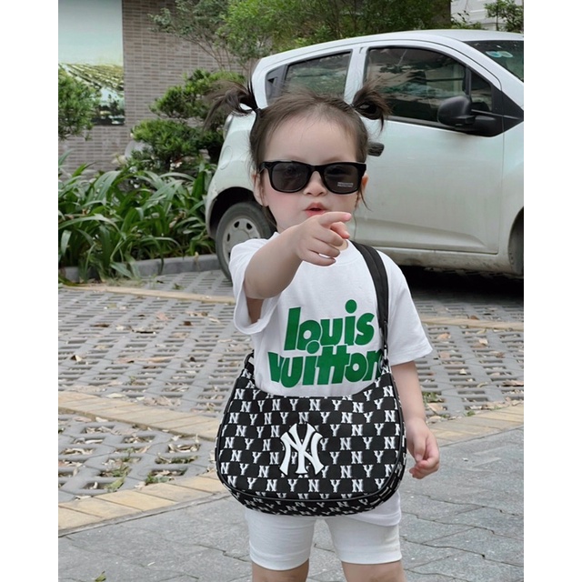 Áo thun louis vuitton cho bé , áo thun unisex bé gái , Kid_genZ