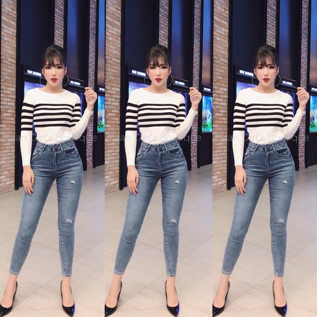 QUẦN JEAN DÀI BIG SIZE CO DÃN MẠNH 2431