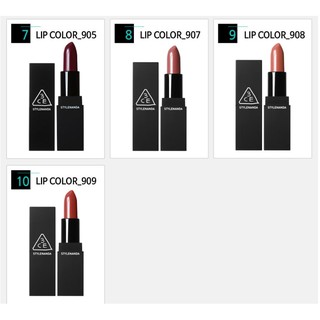 [Auth] Son Lì 3CE Stylenanda Matte Lip Color Vỏ Đen