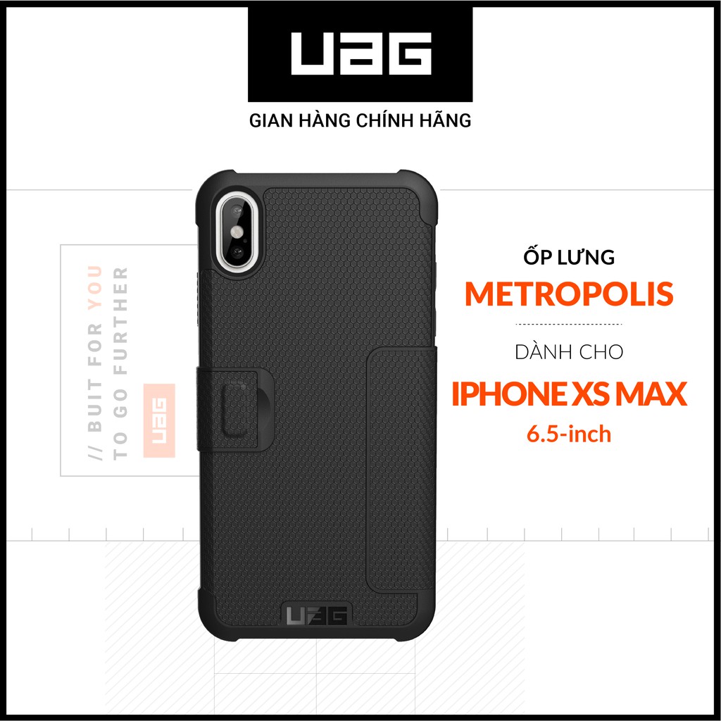 [Mã ELMALL300 giảm 7% đơn 500K] Ốp lưng UAG Metropolis cho iPhone Xs Max