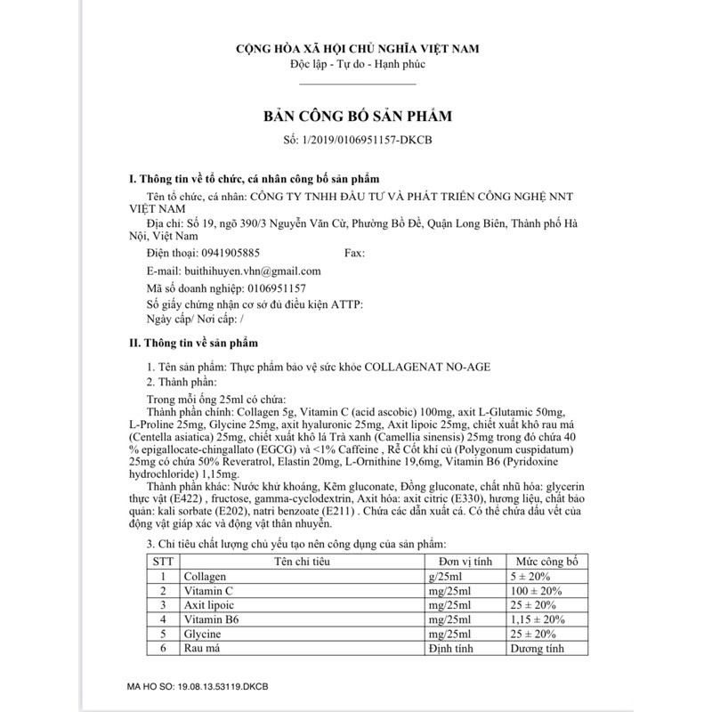 Collagen thuỷ phân chống lão hoá, làm sáng da COLLAGENAT NO-AGE DRINK | BigBuy360 - bigbuy360.vn