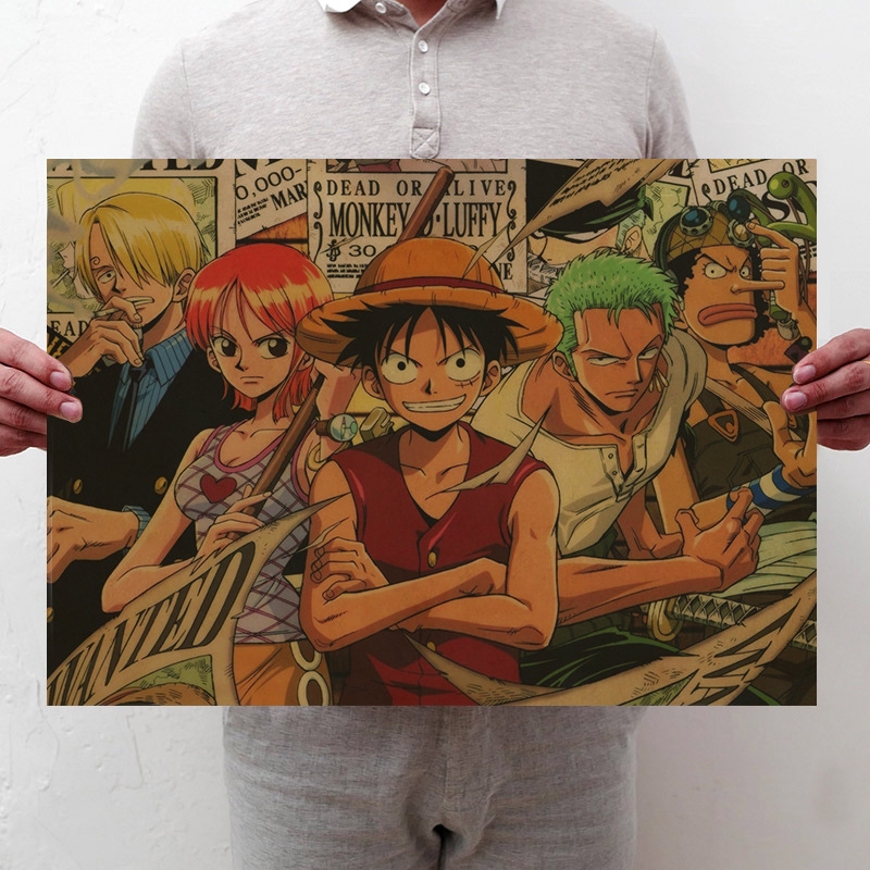 Poster Hoạt Hình One Piece H789