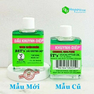 Mẫu Mới Dầu khuynh diệp BST's Eucalyptus Oil 30ml , Mỹ