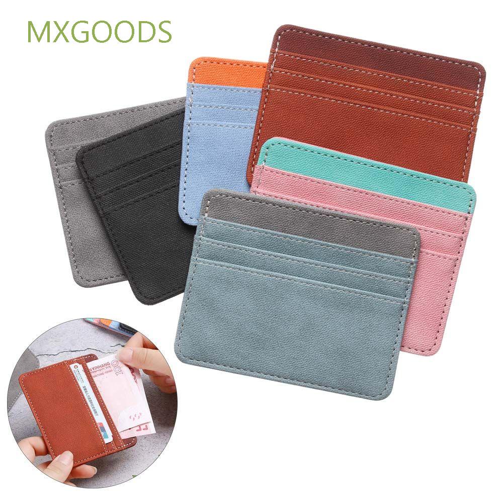 Ví Đựng Thẻ Bằng Da Pu Mỏng Nhỏ Gọn Thời Trang Cho Nam Và Nữ