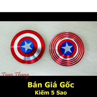 [HOT TREND] Con quay Fidget Spinner Captain American cho bé cực chất chất lượng nhất