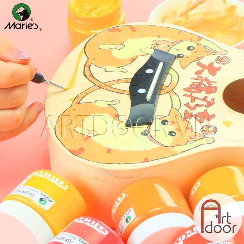 [ARTDOOR] Màu vẽ Gouache MARIES dạng Hũ lẻ (100ml)