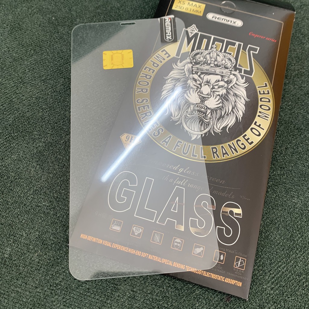 Dán cường lực iPhone Xs Max Remax 9H