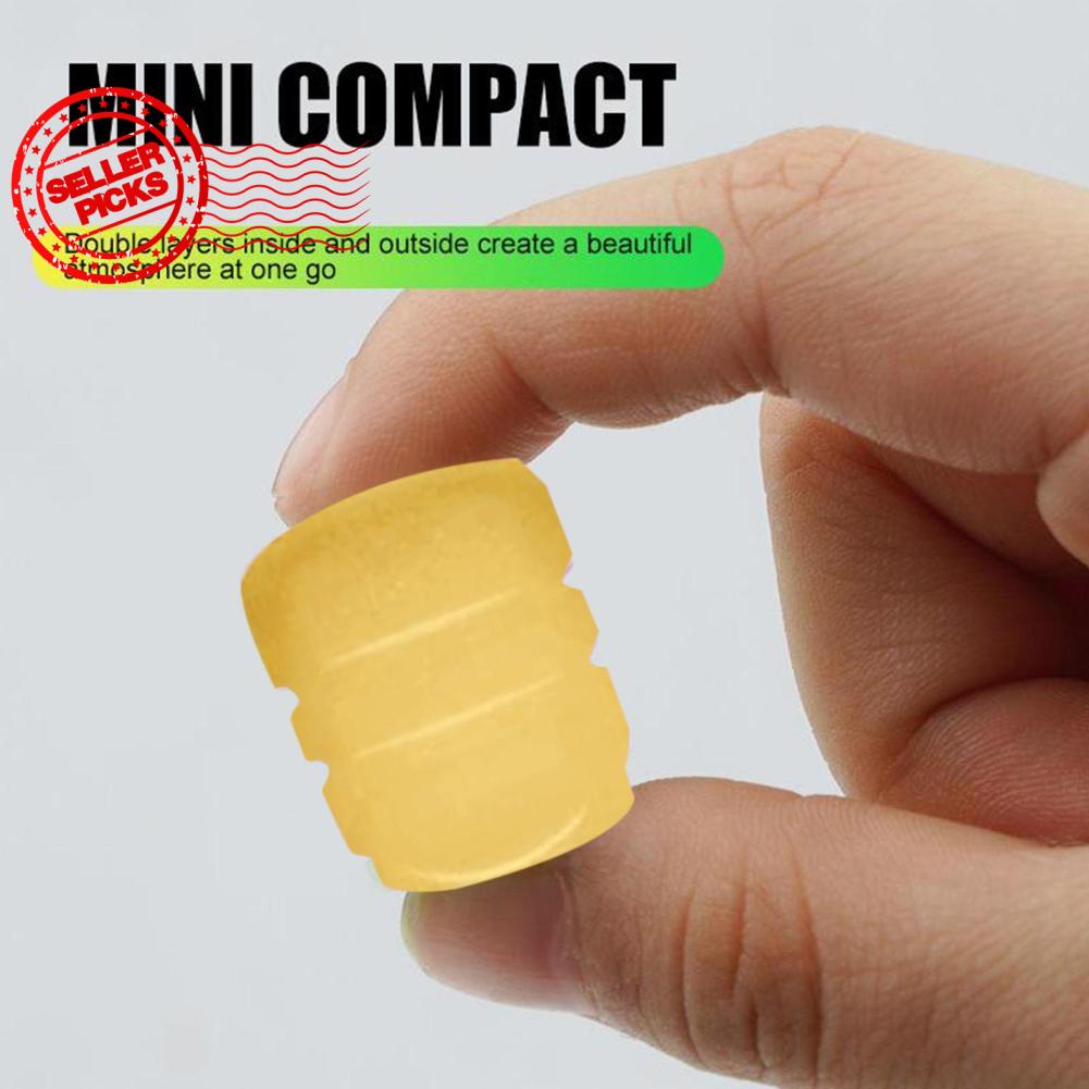 Set 4 Nắp Van Bánh Xe Dạ Quang Mini I3O8