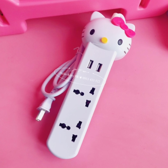 Ổ CẮM ĐIỆN 3D HELLO KITTY