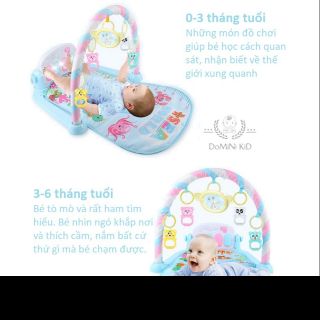 Thảm nhạc nằm cho bé hình cá heo để bé phát triển