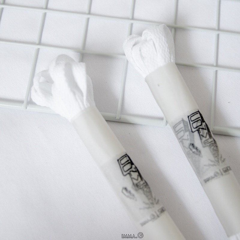 CHÍNH HÃNG | Phụ Kiện Giày, Dây Giày Classic Converse, Vans, Af1 Màu Trắng | IMMA.G