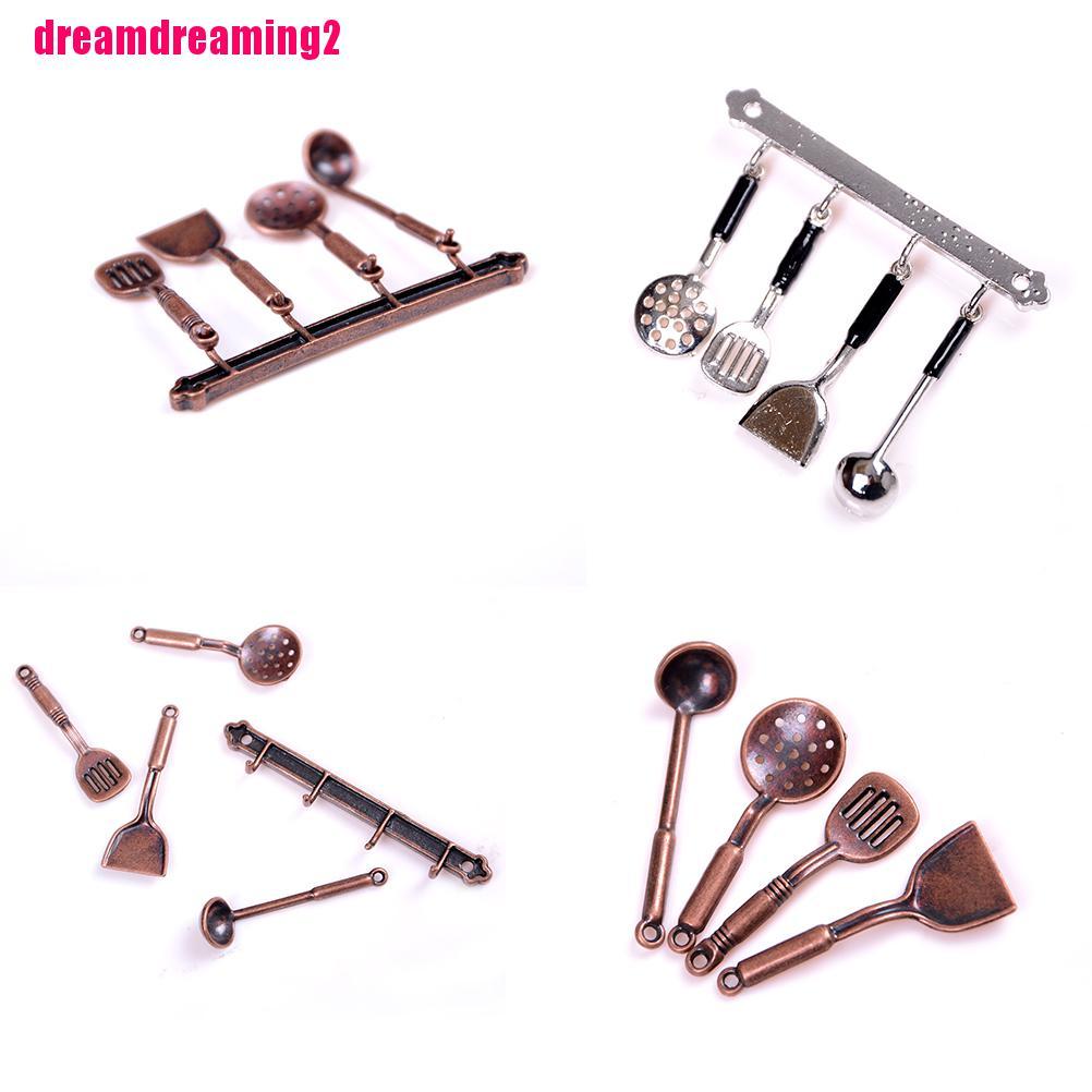 Bộ 5 Dụng Cụ Trang Trí Nhà Búp Bê Tỉ Lệ 1: