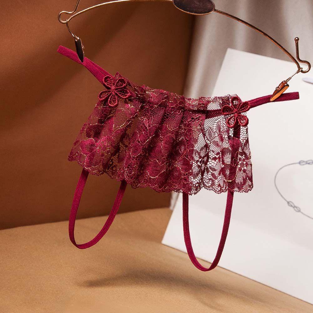 Quần Lót Ren Lưới Trong Suốt Dạng Váy Xòe WMES15H