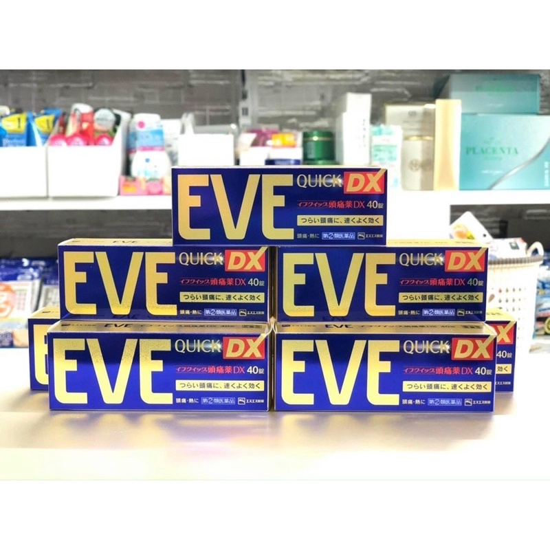 「Hàng_Nhật」 Viên uống Eve quick giảm đau hiệu quả Nhật Bản 40 viên 「Hàng_Auth」