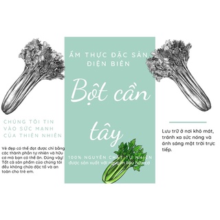 bột cần tây nguyên chất sấy lạnh