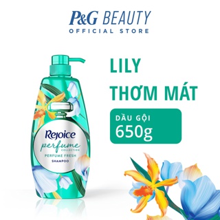 [Mã PG2112B giảm 8% đơn 199K] Dầu gội Rejoice nước hoa 650G - Hoa Lily