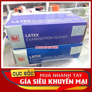 Găng Tay Y Tế Cao Su LATEX (hộp 50 đôi )