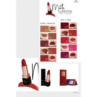Son thỏi VACOSI Matte - các màu
