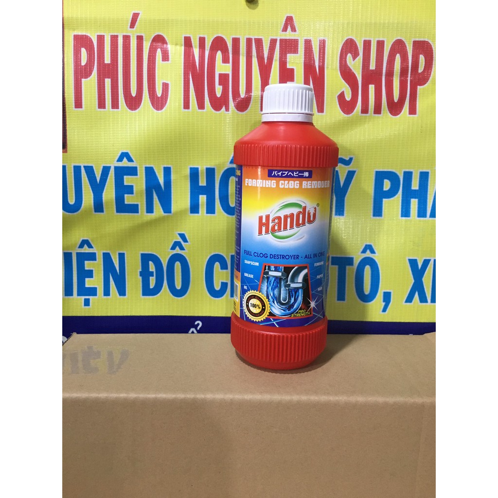 [THÔNG CỐNG] Nước thông cống Hando 570ml xuất khẩu - sản xuất tại Việt Nam