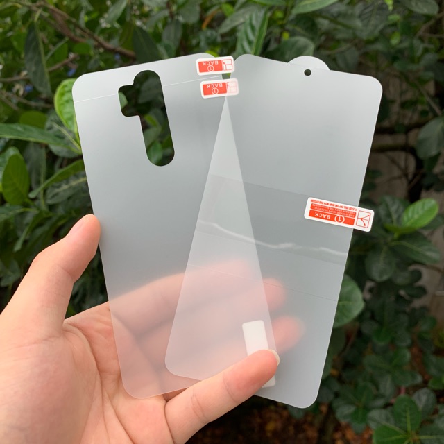 Miếng Dán Ppf Xiaomi Redmi Note 10 / 10 Pro / Note 9s / Note 8 / Note 8 Pro / Note 7 Không Full loại tốt nhất hiện nay