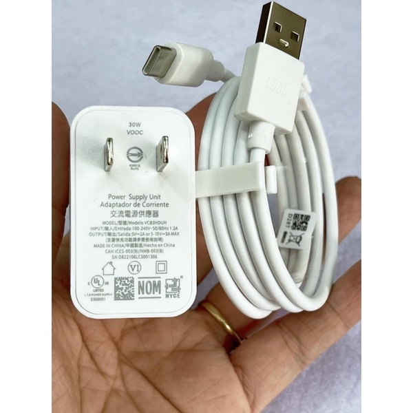 Xạc 30W VOOC siêu nhanh