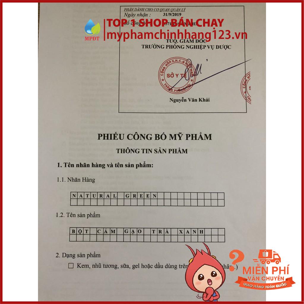 500GR Bột cám gạo trà xanh,ủ trắng trà xanh,rửa mặt và tắm trắng body chính hãng mỹ phẩm thiên nhiên | BigBuy360 - bigbuy360.vn