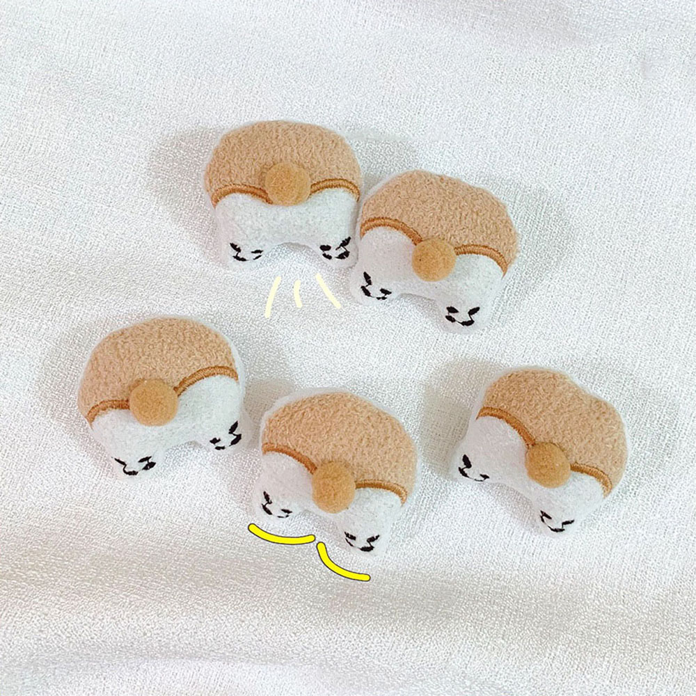 Dây Buộc Tóc Hình Mông Chó Corgi Dễ Thương