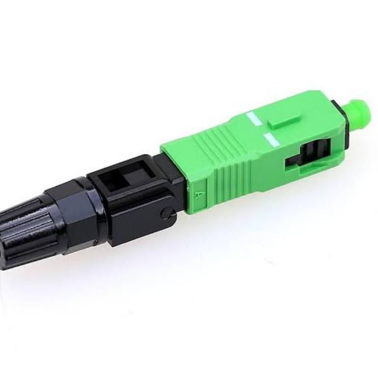 Đầu nối nhanh APC FTTH màu xanh lá