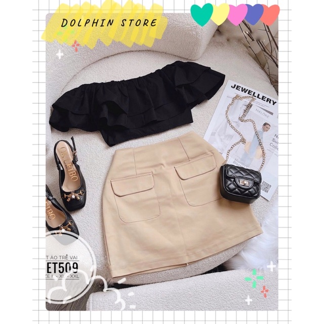 BIGSIZE Set trễ vai bigsize