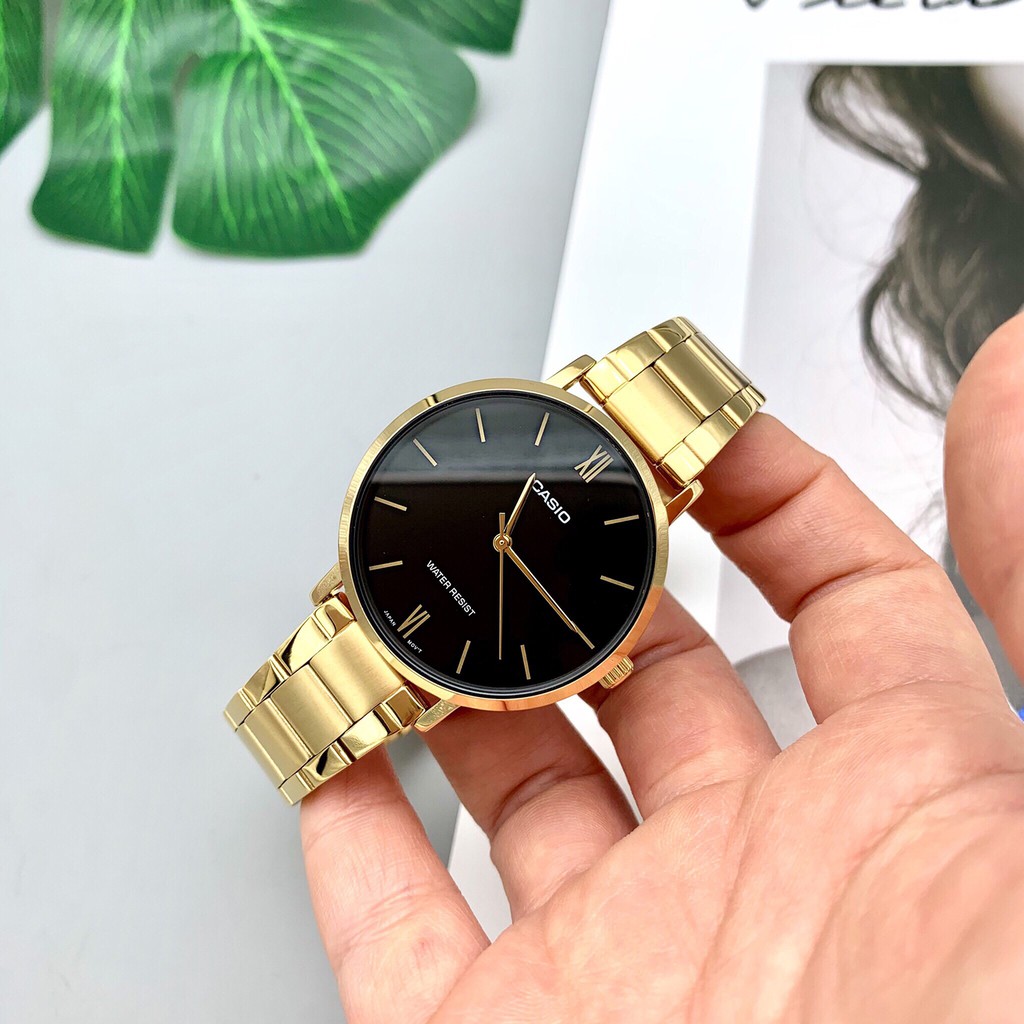 Đồng hồ nữ dây kim loại Casio Anh Khuê LTP-VT01G-1BUDF