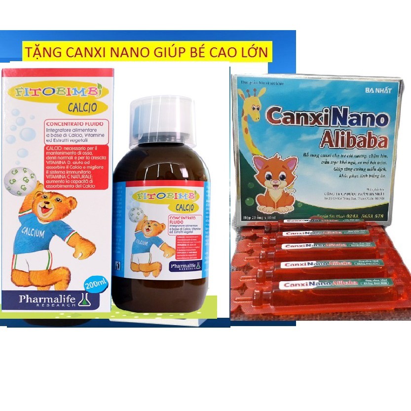 CALCIO BIMBI 200ML bổ sung canxi