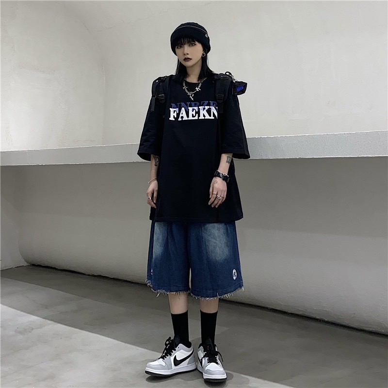 Áo thun tay lỡ form rộng unisex Neko.sg ATL228