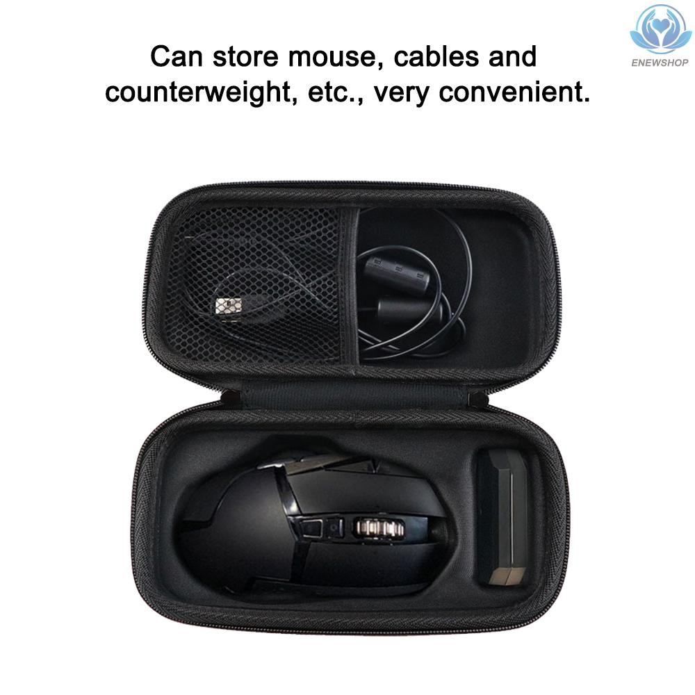 【enew】Mouse Travel Case Hard EVA Portable Storage Box Protective Cover Bag For Logitech G502