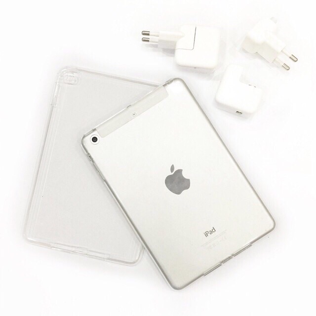 Ốp lưng dẻo Silicon ipad mini 1/2/3 Ipad 2/3/4 ipad air air 2 new ipad