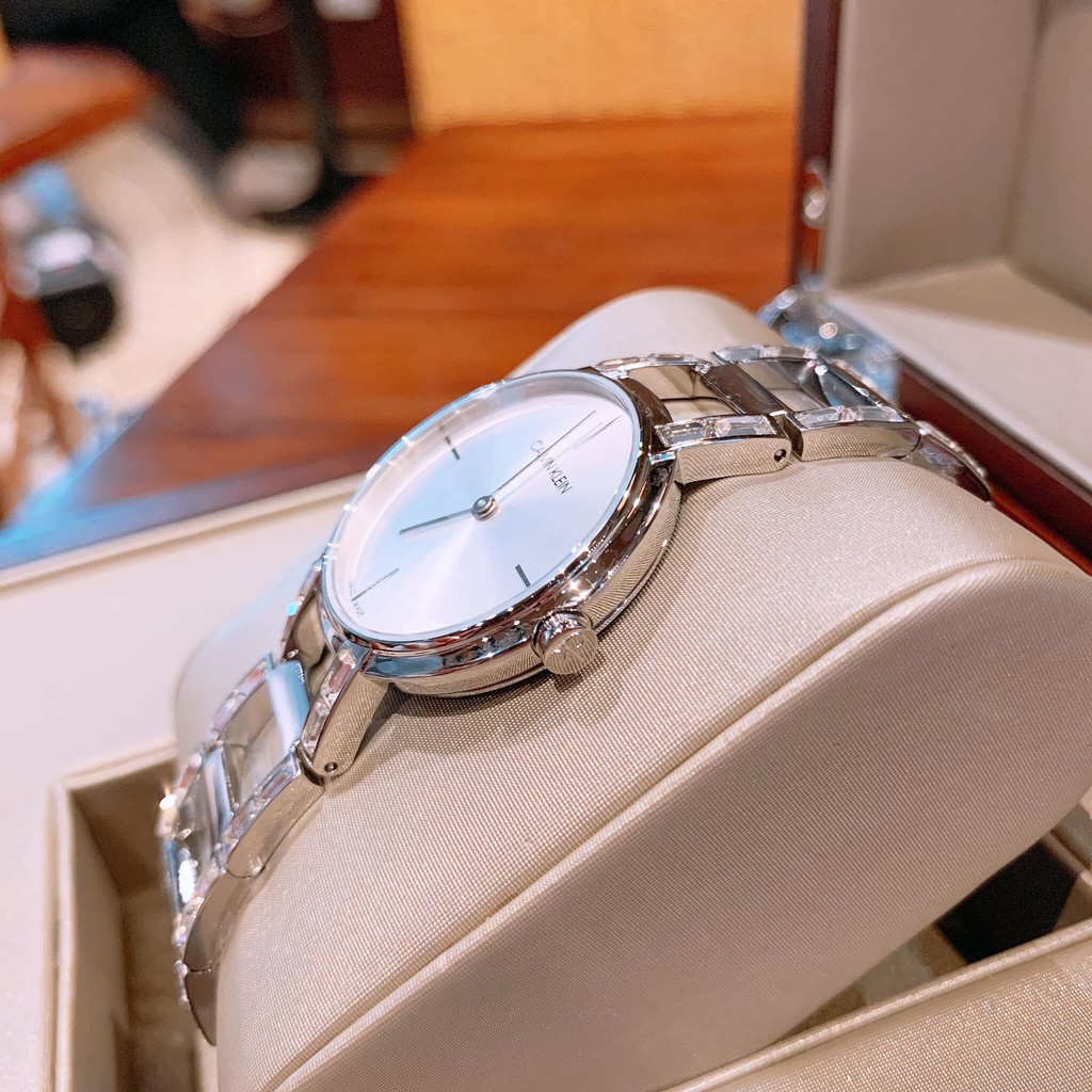 Đồng hồ nữ Calvin Klein - CK K8NY3TK6 - Máy Quartz Pin - Kính khoáng cứng