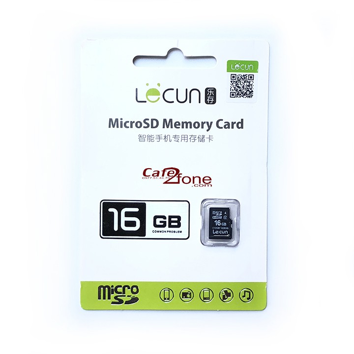 Thẻ nhớ Micro SDHC Lecun Class 10 chính hãng bảo hành 5 năm