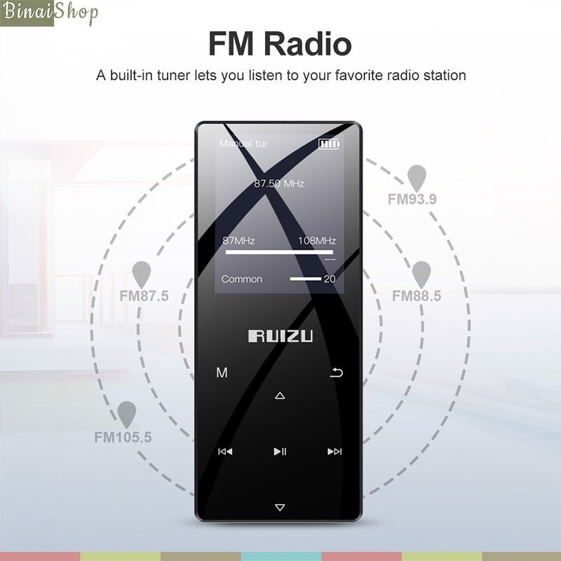 Máy nghe nhạc Hifi 2019  Ruizu D15 / D51