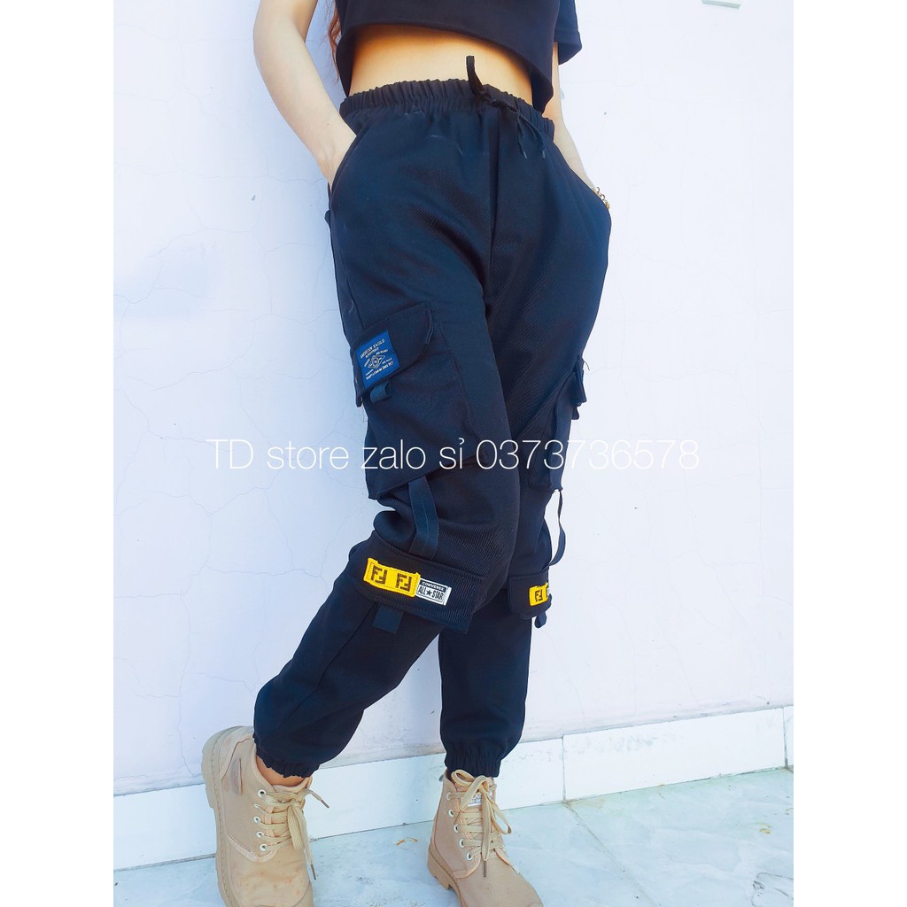 Quần jogger kaki túi hộp phong cách thể thao, năng động, thời trang  JKTHTD