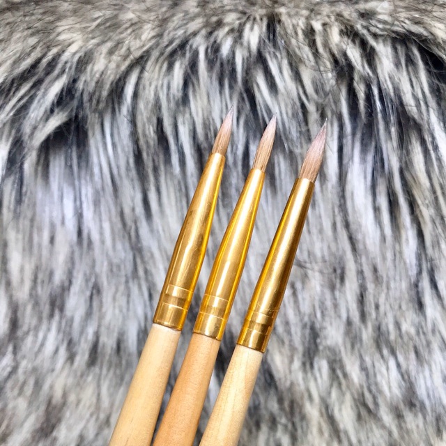 Cọ yuki chữ tím số 2-3-4 hàng cao cấp