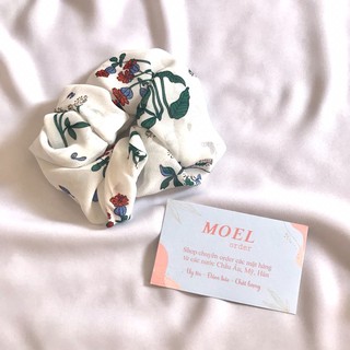 cột tóc vải scrunchie handmade