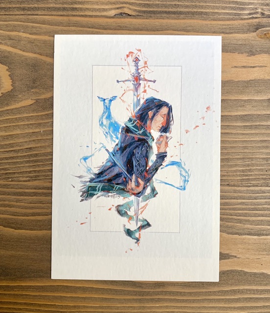 Postcard Snape | Bưu thiếp Snape 10x15cm