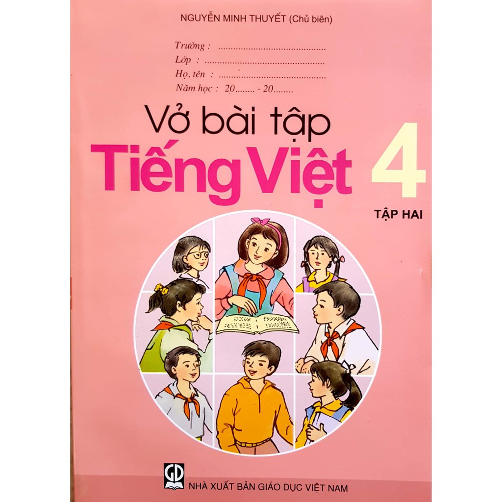 Sách - Vở bài tập Tiếng Việt 4 tập hai