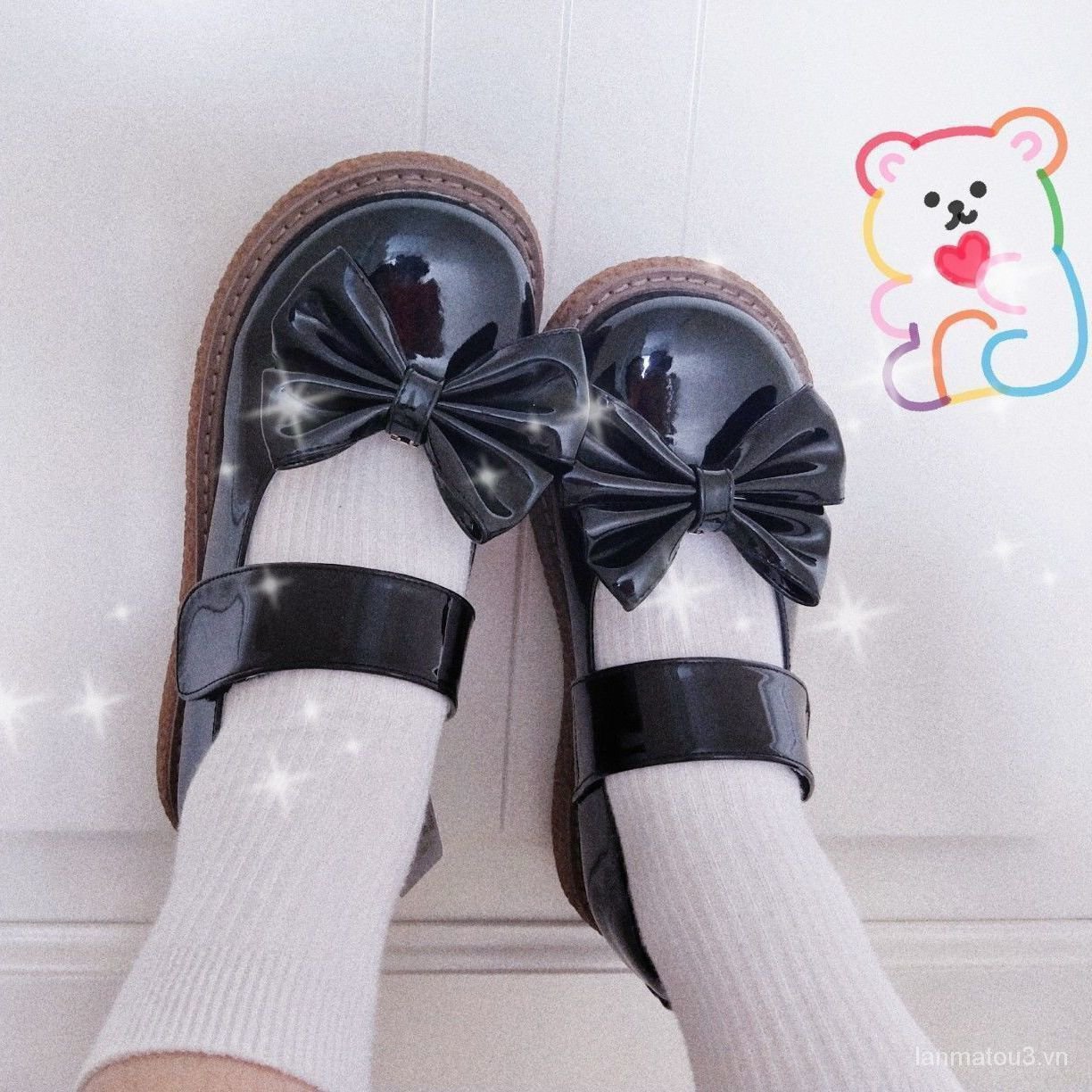 Giày Da Nữ Phong Cách Vintage | BigBuy360 - bigbuy360.vn