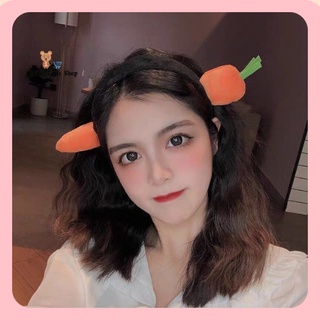 Băng Đô Cài Tóc Hình Củ Cà Rốt Đáng Yêu [CHUỘT LƯỜI SHOP]