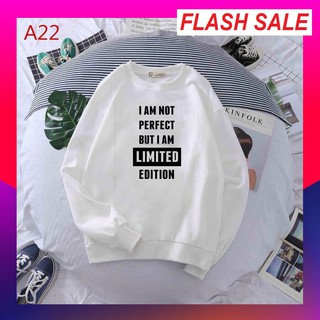 Áo Sweater nam form rộng💖FLASHSALE💖áo khoác nỉ unisex nam nữ tay dài cao cấp