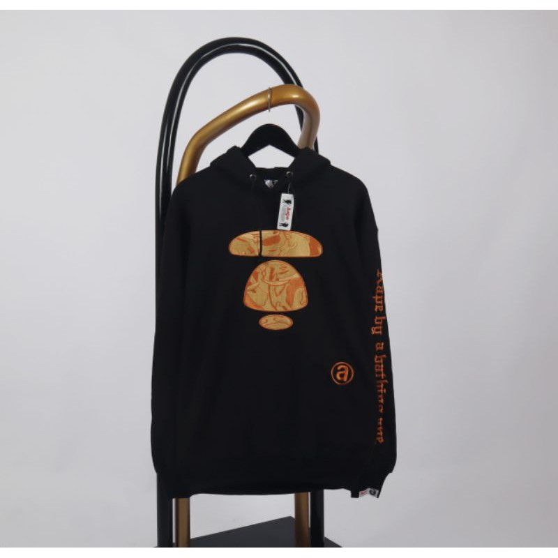 Áo Hoodie Bape Thêu Chữ A Bathing Chính Hãng