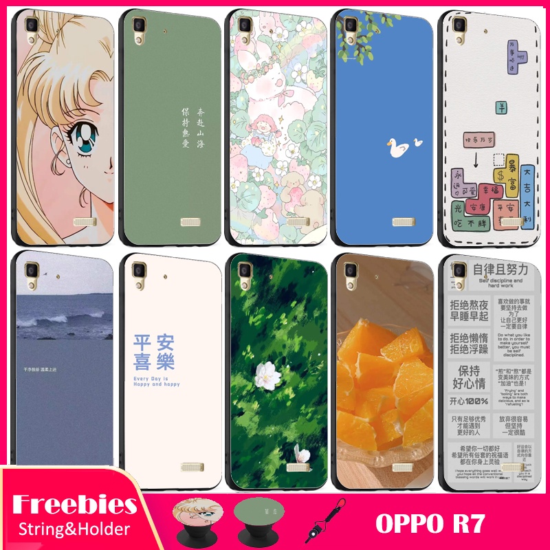 Ốp Lưng Silicone Chống Sốc Cho Điện Thoại OPPO R7/R7 Lite