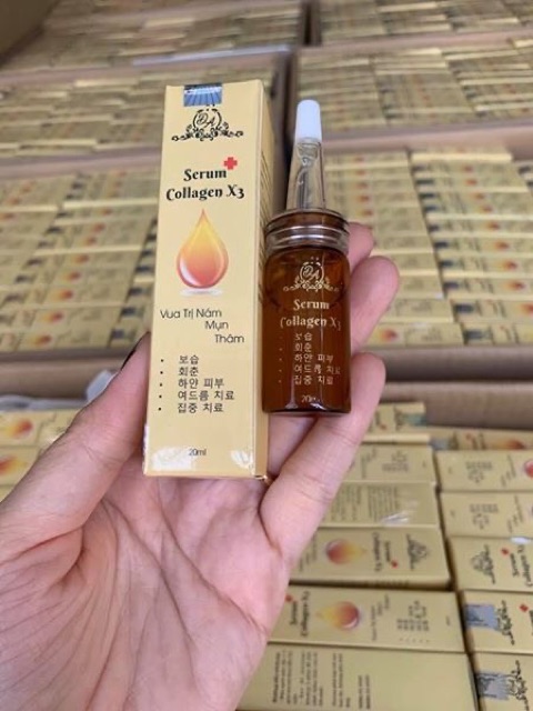 Serum collagen X3 chính hãng kèm tem cào