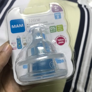 Núm thay bình sữa MAM (size 2 - 3)