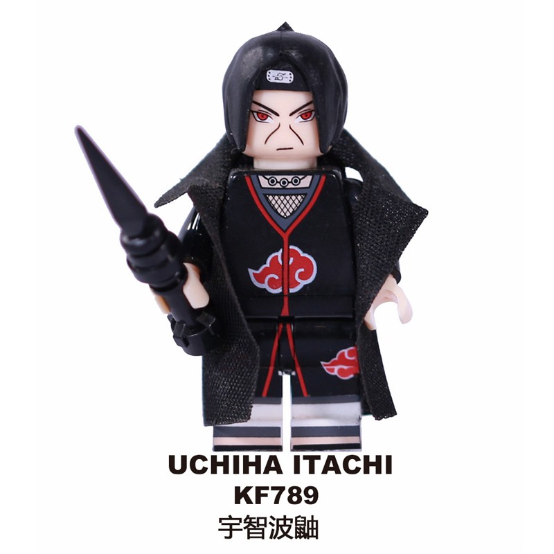 Mô Hình Lắp Ráp Lego Nhân Vật Uzumaki Naruto Sasuke Jiraiya Hatake Kakashi Độc Đáo